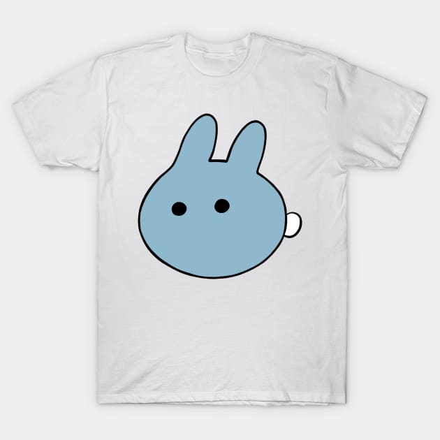 Blue bunny T-Shirt by Opalescents